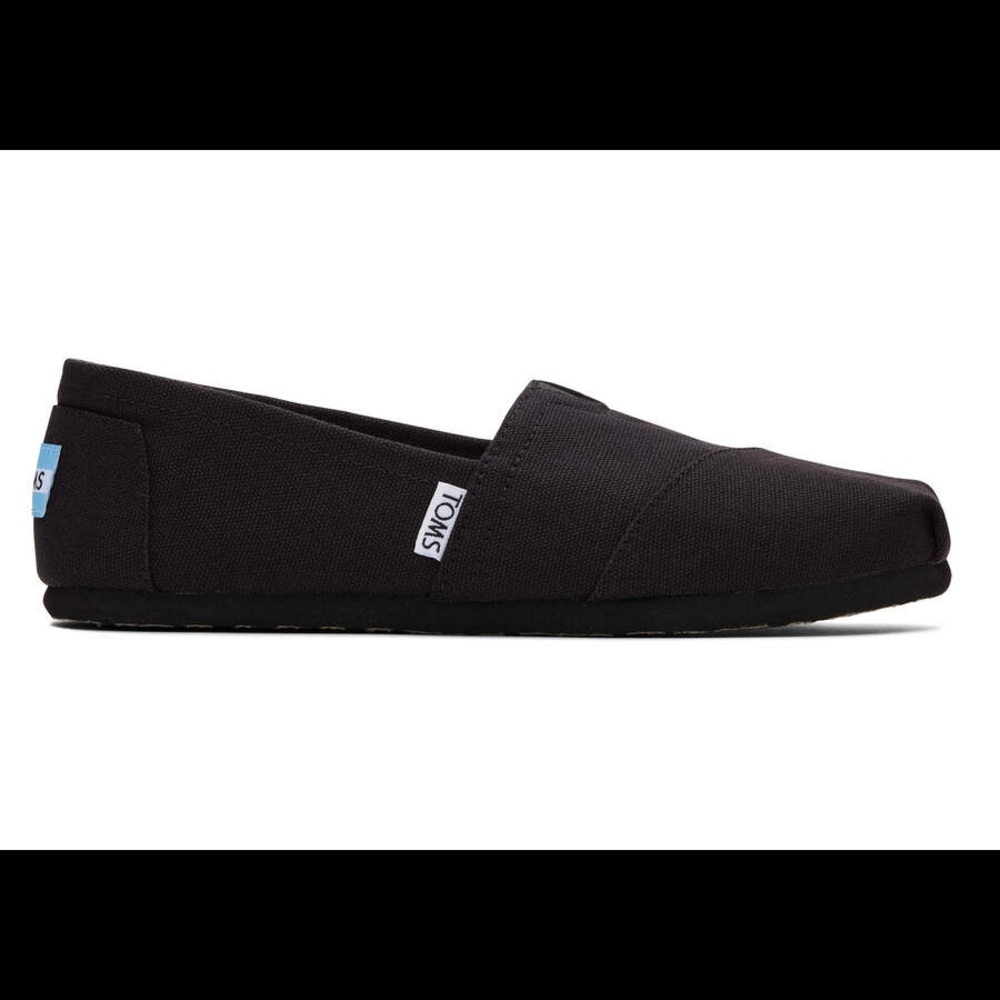 Black on Black Toms size 6